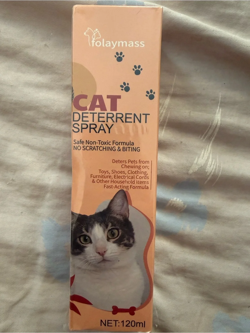 Folaymass Cat Deterrent Spray to stop pests scratching and biting